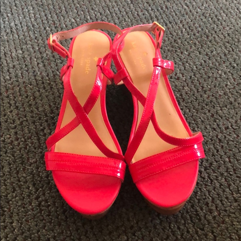 Unworn Kate Spade Wedge Sandals
